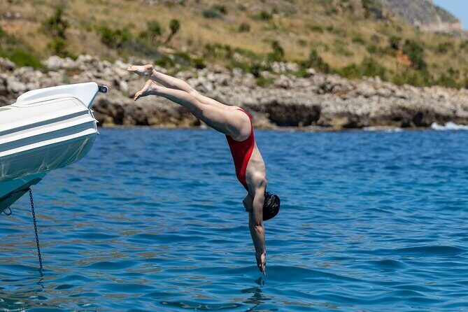 4 hours by Boat from Castellammare del Golfo to Zingaro and Scopello - Stop 1: Cala Bianca (Trapani) for a Long Swim Break