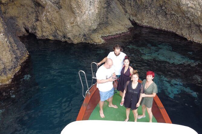 Boat excursion Taormina Giardini Naxos - Bay of Sirens swim: the scheduled 20 minutes in emerald water
