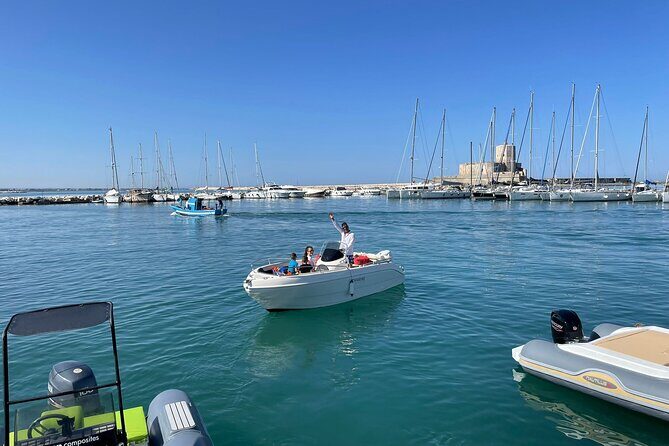 Boat excursion to the island of Favignana - Favignana Stops: Red Cove, Blue Cove, Sea Ox, and Lovers Cave