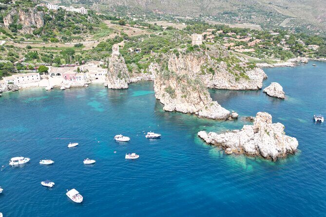 Boat tour to the gypsy reserve and Scopello stacks - Swim and snorkel time: you’re not just watching water