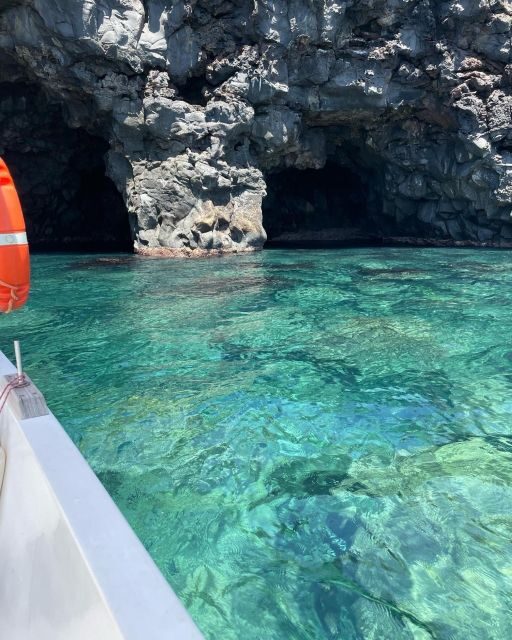 BOAT TOUR WITH APERITIF ON BOARD IN THE CYCLOPS ISLANDS - Aci Castello viewpoints: Norman Castle on a basalt promontory