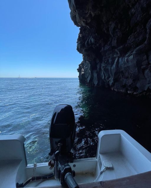 BOAT TOUR WITH APERITIF ON BOARD IN THE CYCLOPS ISLANDS - Catania’s Caves of Ulysses: history framed from the shoreline