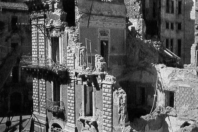 CATANIA 1943: Husky operation - Via Sant’Euplio ruins: July 1943 bombings you can actually spot