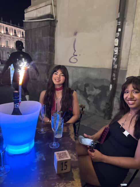 Catania: Birthday or Bachelorette Party with Pickup - Stop 2: Ecs Dogana club time (drinks, show, and the big-night vibe)