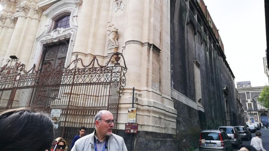 Catania: City Highlights Walking Tour - Piazza San Francesco and Via Teatro Greco: the layers of Catania