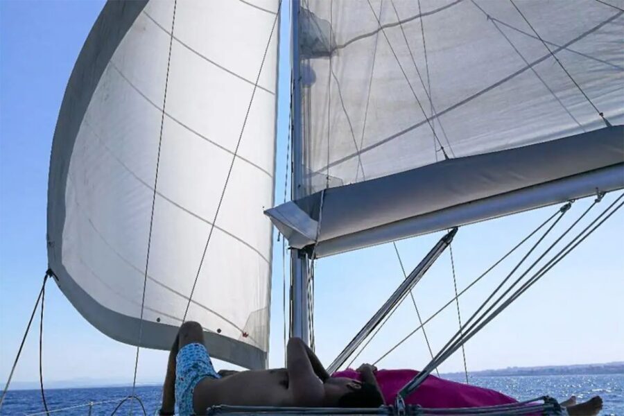 Catania: Coastline Sailing Trip 6hr with Aperitif and Lunch - The crew vibe: steering, sails, and a friendly group rhythm