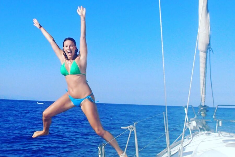 Catania: Coastline Sailing Trip with Aperitif and Prosecco - The swim in the Ionian Sea: fun, but read the conditions