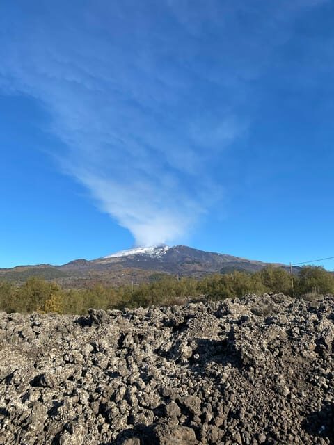 Catania: Morning Jeep Tour of Mount Etna and Lava Flow Caves - Etna Park photo stops and the long guided stretch