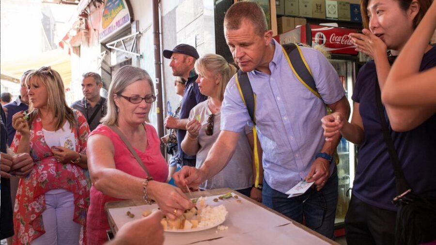 Catania Street Food Tour - Port-area grilled horse-meat meatballs, then cannolo or granita