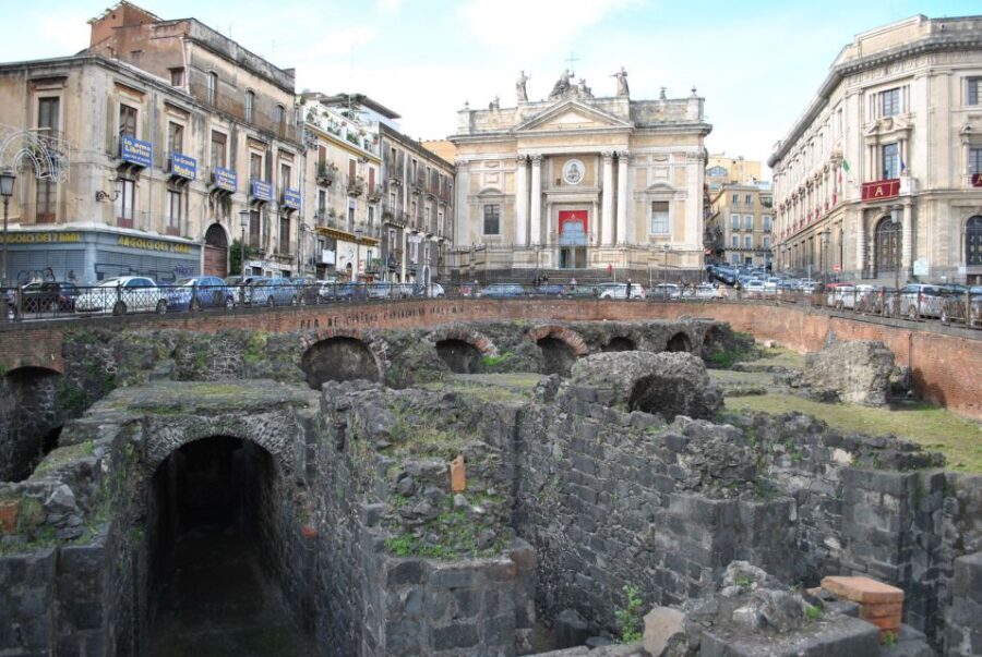 Catania: Underground and Street Food Walking Tour - The Roman funeral chapel stop and why it feels different