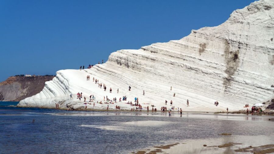 Catania: Valley of the Temples and Turkish Steps with Snack - Scala dei Turchi (Turkish Steps): walk the white slope, then enjoy the sea views