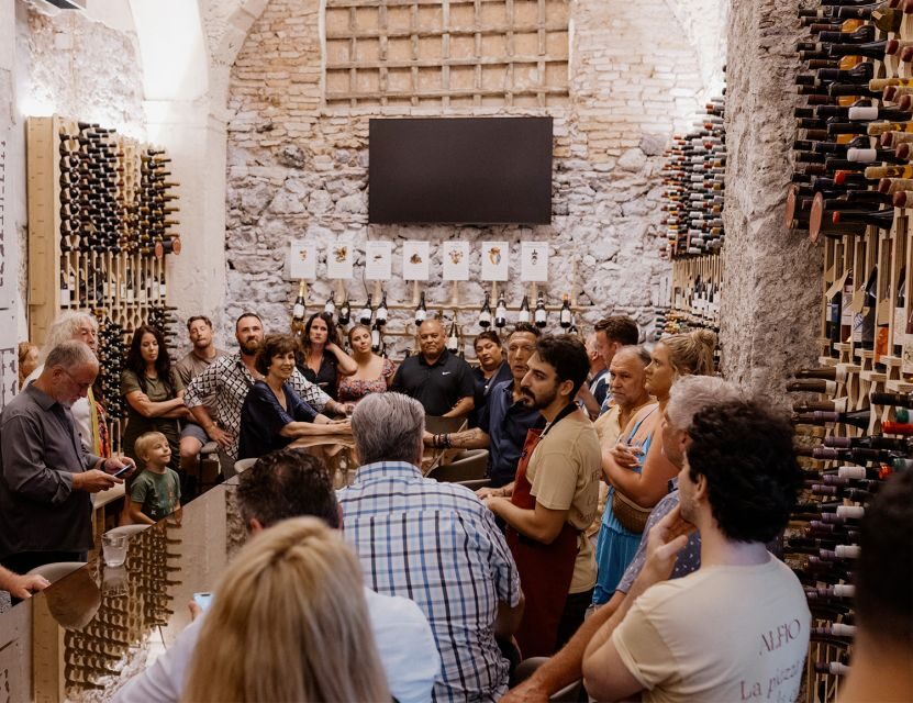 Catania: Volcanic Wine Tasting in a Metropolitan Market - How volcanic wines get explained without getting boring