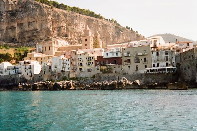 Cefalú Boat Tour - The on-water views: port, cathedral, and La Rocca from below