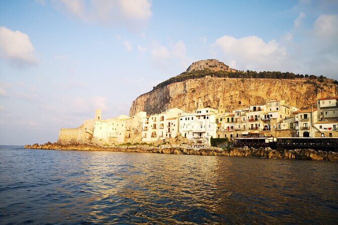 Cefalú Boat Tour with aperitif at sunset - The swim stop and the gear that turns sightseeing into play