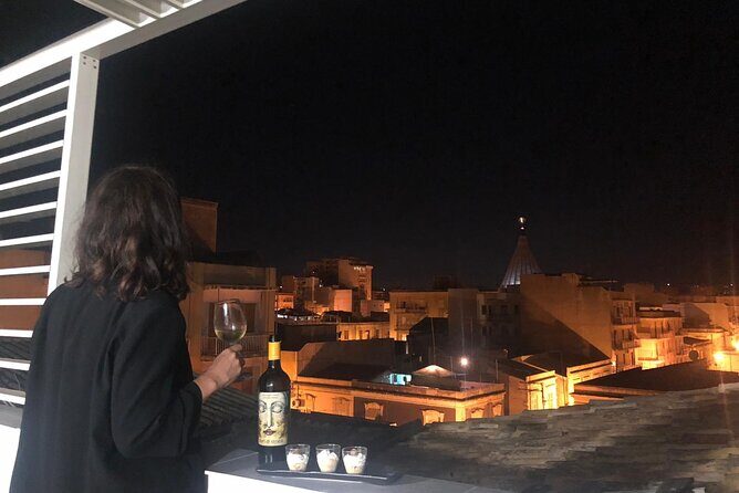 Dinner on Rooftop with personal Chef - The Welcome Drink at Sunset (Prosecco + Sicilian Finger Food)