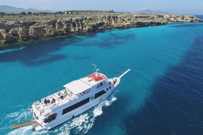 Egadi Shuttle Tour to Favignana and Levanzo from Trapani - 10:30 am timing and how the group day moves
