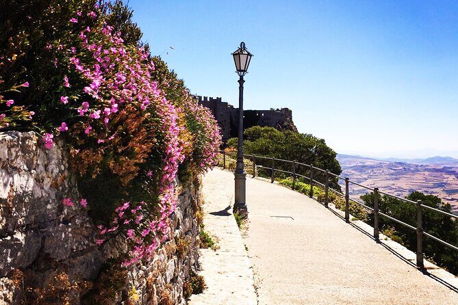 Erice walking-tour, the ancient village and local products (all incl) - English gardens and the Norman castle of Venus viewpoint