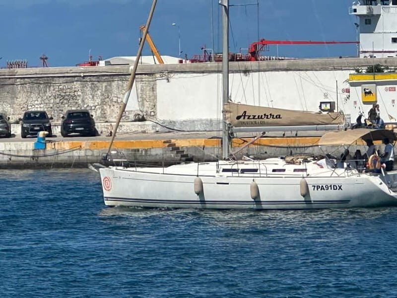 Escursione di mezza di giornata in barca a vela - Swimming and snorkeling time: Marine Reserve of Isola delle Femmine and Capo Gallo