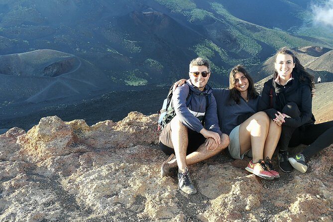 Etna and Taormina tour - Colata Lavica 1992: standing at the edge of a recent lava front