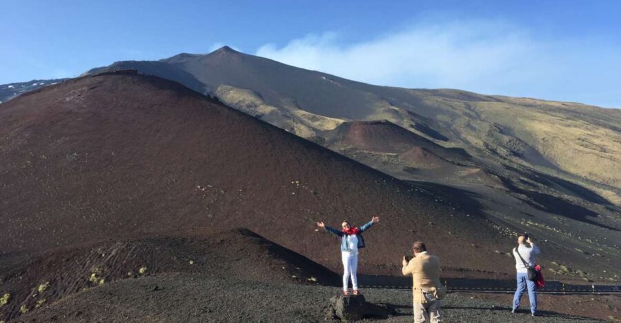 Etna Basic Tour 1900 metres - The Drive Up: Scenic Views and the Reality Check