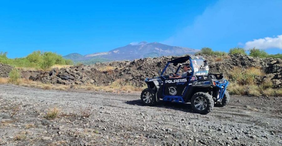 Etna Buggy 4x4 Tour - The off-road quarry track: where the buggy earns its keep