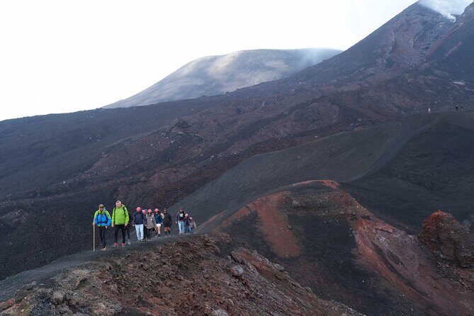 Etna excursion 3000 meters with 4x4 cable car and Trekking - Stop 3: Barbagallo Crater, a 2002 Lava Channel, and Torre del Filosofo
