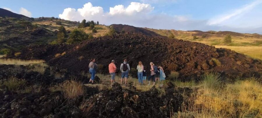 Etna excursions at sunset ancient craters and lava flows - Waiting for sunset: where your time turns into a view