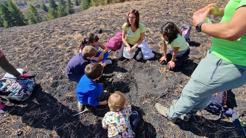 Etna Family Tour: private excursion on Etna mt. for families - Meeting at Bar Crateri Silvestri: the simple plan