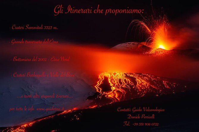 Etna North excursions departing from Piano Provenzana - Bottoniera del 2002: the Etna North hike with real scars