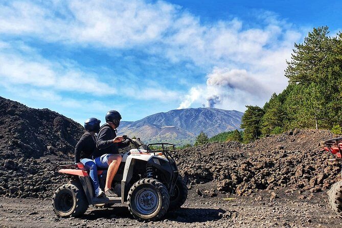 Etna quad tour - half day - From Ragabo pine forest to lava streams: the quad part that actually matters