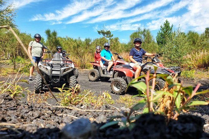 Etna quad tour - half day - Stop 2: lava caves and lava tunnels on foot—the best part for many people