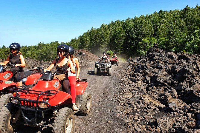 Etna quad tour - half day - The Zappinazzu pine tree and a viewpoint for the sea (and sometimes Taormina)