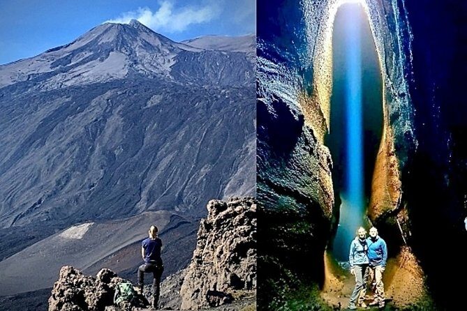 Etna Special Dawn Excursion - The hike profile: 6–12 km descent on volcanic sands, with 300–1,100 m of drop