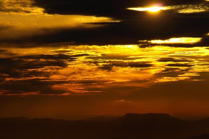 Etna Sunset - What you learn on the way: volcano history plus living nature
