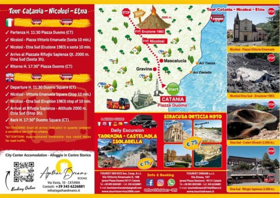 Etna Tour by Panoramic Bus - Price and Value vs. Going Higher