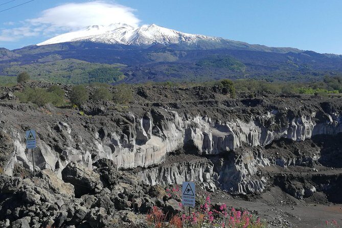 Etna tour Full day - Mount Etna time: panoramic roads, lava cave, and cave gear handled