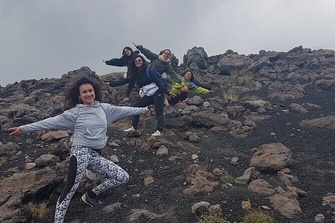 Etna trekking tour - Following the 2002 and 2017 lava paths up toward summit craters