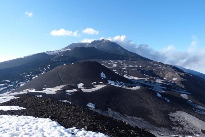 Etna Volcano: South Side Guided Summit Hike - The Descent Back to 2500 m: Tricky Feet, Big Views