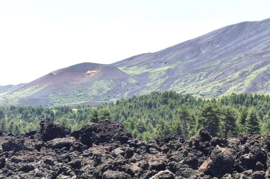 Etna walking tour, visit of a lava tunnel, Arancino tasting - Helmet, Torch, and the Lava Tunnel Visit