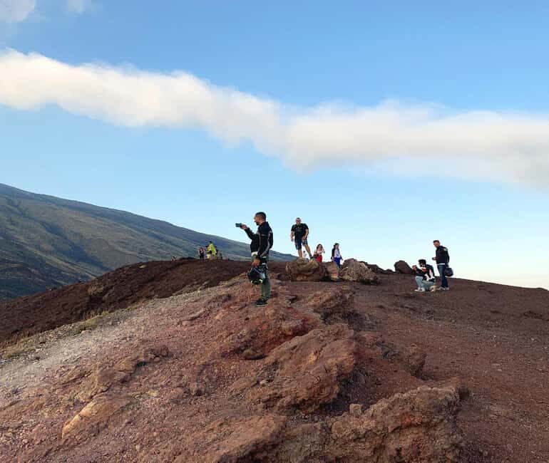 Etna wine Experience Sunset - Grotta dei Tre Livelli lava cave: helmets, torches, and real dark-sky fun