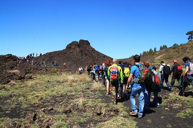 ETNA & WINE, TAORMINA TOUR FD from CATANIA (GUIDE and LUNCH Included) - Stop 1 on Etna: Walking Through Woods, Craters, and Lava Forms