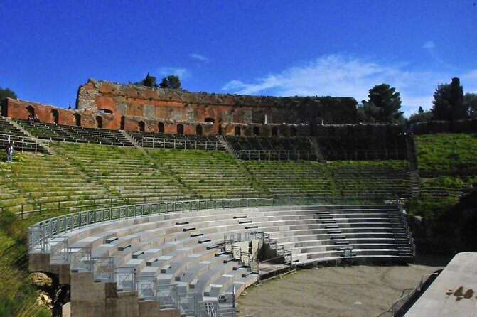 Excursion HALF DAY- Syracuse Greek Theatre and the island of Ortigia. - Teatro Greco: Ear of Dionysus and the Paid Archaeological Entrance