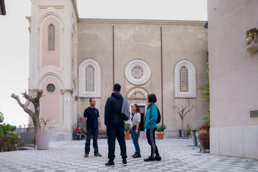 From Catania: Full-Day The Godfather Tour - Taormina downtown walk: Corso Umberto, monuments, and practical free time