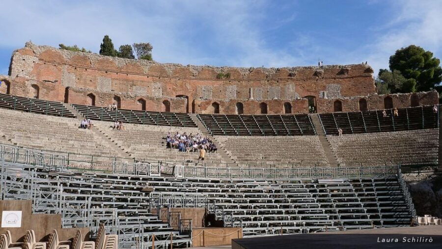 From Catania: Guided Tour of Taormina and Castelmola - Van to Castelmola: a quick ride that changes the whole vibe