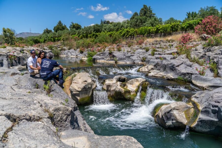 From Catania: Mount Etna and Alcantara River Tour - Ragalna Welcome Refreshments and Motta Camastra Views That Feel Local