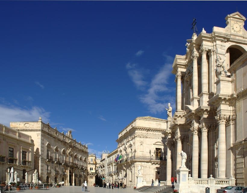 From Catania: Syracuse, Ortygia, and Noto Tour - Neapolis Archaeological Park in Syracuse: Greek theater, Roman amphitheater, and stone quarries
