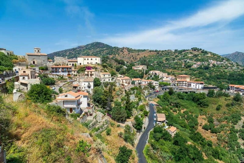 From Taormina Area: The Godfather Sicily Tour - The Scenic Ride Between Villages: Narrow Roads Done Right