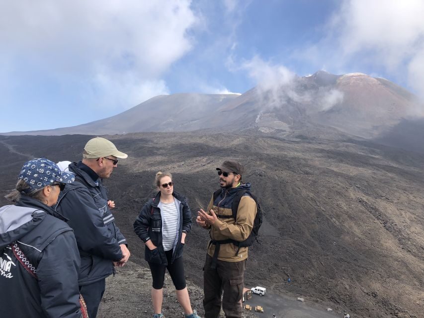 From Taormina: Etna Summit Area, Lunch & Alcantara Tour - The Best Way to Prepare for Etna Wind, Caves, and a Long Day