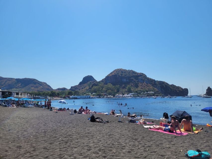 From Taormina: Lipari and Vulcano Mini Cruise Aeolian Tour - Vulcano: Black Beach Time and Warm-Water Relaxation