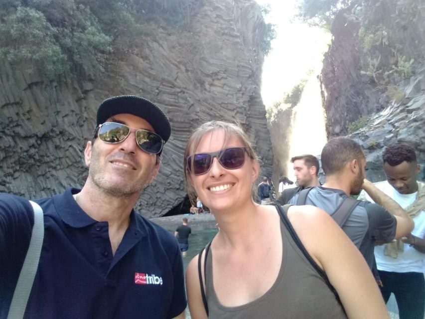 From Taormina: Mount Etna and Alcantara River Tour - Alcantara River gorges: basalt formations and cold water